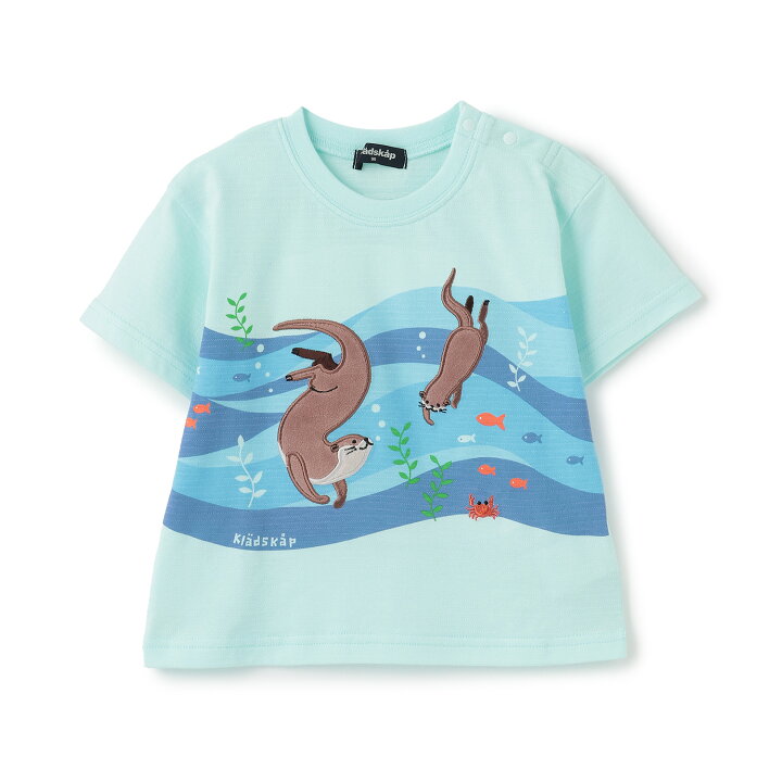 楽天市場】クレードスコープ(kladskap)カワウソ半袖Tシャツ : NARUMIYA 