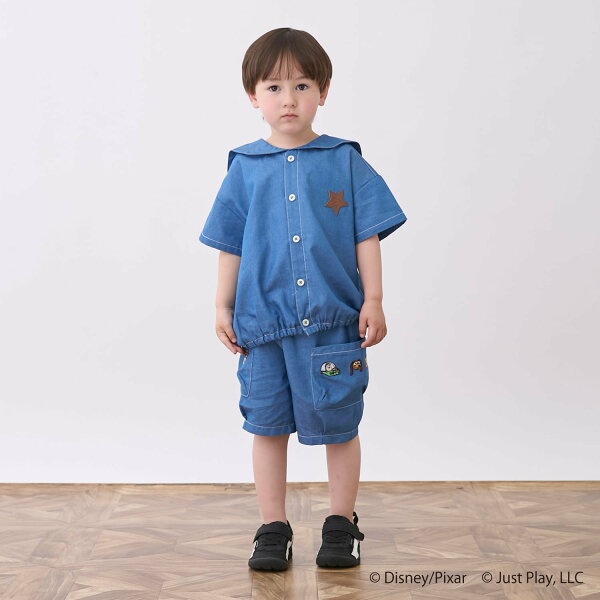 プティマイン(petit main) 【Disney/Pixar】TOY STORY / 布帛ショートパンツ 子供服 キッズ ベビー 女の子 女子 女児 男の子 男子 男児 通園 通学