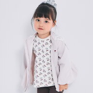 プティマイン(petit main)【かるふわ/撥水】ペプラムウィンブレ 子供服 キッズ ベビー 女の子 女子 女児 …