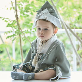 プティマイン(petit main)boys袴カバーオール 子供服 キッズ ベビー 男の子 男子 男児