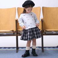 プティマイン(petit main)【POLO BCS】ドッキングワンピース 子供服 キッズ ベビー 女の子 女子 女児 通…