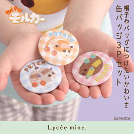 リセマイン(Lycee mine)【PUI PUI モルカー】缶バッジ3Pセット