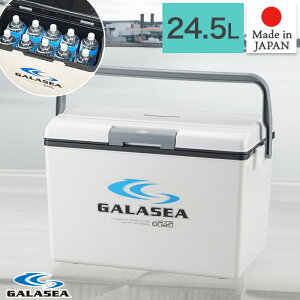 �N�[���[�{�b�N�X 24.5L ���[�ڈ� 500ml �y�b�g�{�g��17�{ �����v�b�V���J�� ���|���x���g�t�� �z���C�g ���{�� GALASEA �M�����V�[ SGS-25WH ��^ �N�[���[BOX �n�[�h�^�C�v