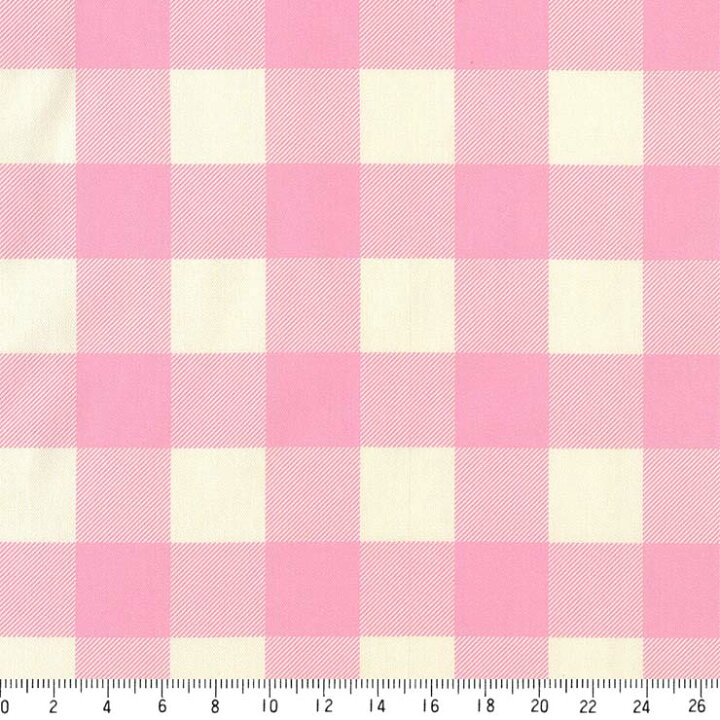 人気特価 35ミリ ブロックチェック 7875 56 コーラルピンク 大きなギンガムチェック 北欧風 ピンク かわいい 女の子 10cm単位 やや厚手 生成りオックス生地 綿100 110cm 布 クッション エプロン 入園入学 カルトナージュ生地 手芸 手作り生地 付属 用途 商用利用可 生地