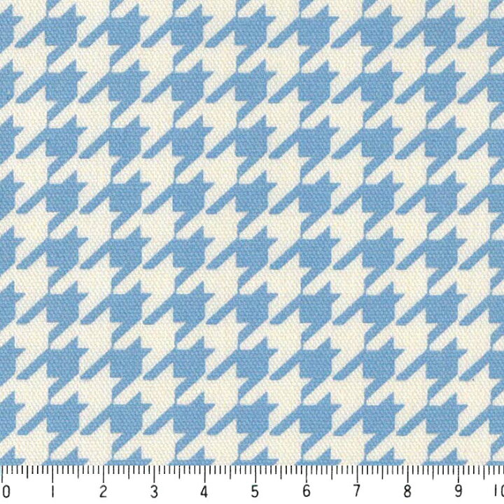 楽天市場 千鳥格子柄 59 49 スカイブルー 千鳥柄 ハウンドドッグ トゥース ブルー 水色 かわいい 男の子 10cm単位 やや厚手 生成りオックス生地 綿100 110cm 布 カルトナージュ生地 インテリア雑貨 バッグ 手芸 手作り生地 付属 用途 商用利用可 生地 松尾捺染