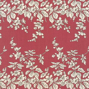 d̃o ԕ n  IbNXn tX 5417-69 ENGLISH RED CObVbh fleurir rose flower t[ {^jJ z [Y KN  IbNX 100 110cm Jg