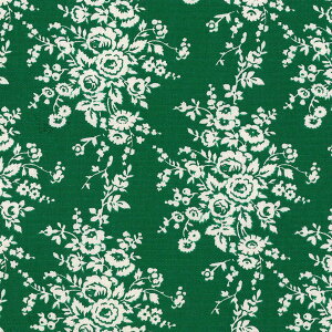 o ԕ n  IbNXn tX 5418-71 PARADISE GREEN p_CXO[ fleurir rose flower t[ {^jJ Rbgn z [Y KN  IbNX 100 110cm