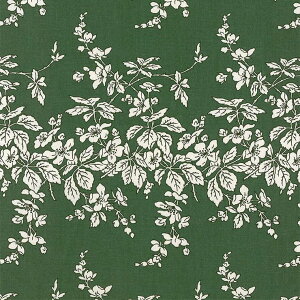 d̃o ԕ n  IbNXn tX 5417-75 DARK GREEN _[NO[ fleurir rose flower t[ {^jJ z [Y KN  IbNX 100 110cm Jgi[W