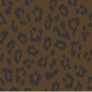 レオパード柄 クロ チョコブラウン(n03) 7910x-n03 ヒョウ柄 ビターな大人のチョコレート オックス生地 シーチング ブロード x販売停止中_(ev) ハンプ生地 ダブルガーゼ スケア生地 日本製 生