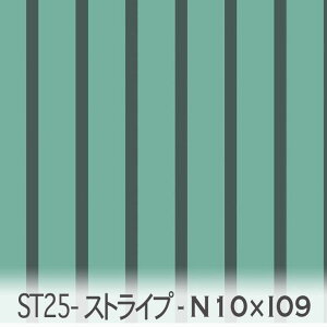 ST25ストライプ 生地 リバーブルー x グリーンオニオン st25-n10xi09 st25 面積比率 約25:75% オックス生地 シーチング ブロード x販売停止中_(ev) ハンプ生地 ダブルガーゼ スケア生地 日本製 生地