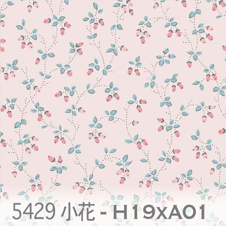 楽天市場】ラディピンクxうすざくら 小花柄 バラのつぼみ 5429-h19xa01 