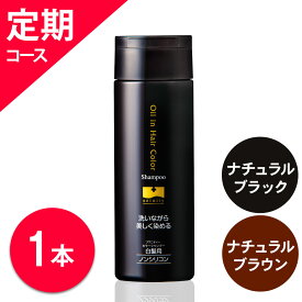 【定期コース】ソワニティー カラーシャンプー 毎回1本お届けのコース【宅配便限定】白髪用 白髪 染め 白髪対策 シャンプー