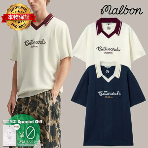 Malbon Golf �}���{���E�S���t �y�{���ۏ؁z �|���V���c �X�g���[�g�n �����Y Malbon Golf X Bettinardi Knit Polo