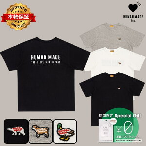 Human Made �q���[�}�����C�h�y�{���ۏ؁zANIMAL BADGE T-SHIRT ���� �����Y ���f�B�[�X �o�b�N���ST�V���c T-Shir �A �x�C�V���O �G�C�v A BATHING APE �n�Ǝ� NIGO �j�S�[ �u�����h girls don't cry �K�[���Y�h��