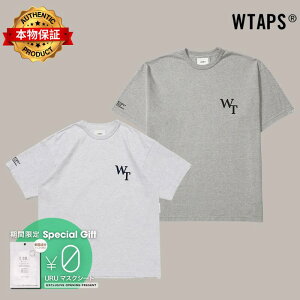 WTAPS �_�u���^�b�v�X �y�{���ۏ؁z T�V���c �X�g���[�g�n ���j�Z�b�N�X �_�u���^�b�v�X �A�J�f�~�[ �V���[�g�X���[�u �R�b�g�� �A�b�V���O���[ 261ATDT-CSM21