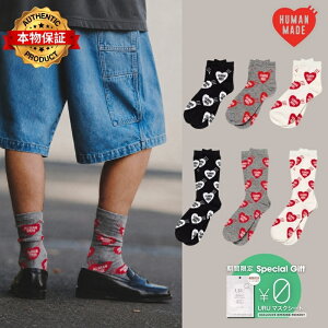 HUMAN MADE �q���[�}�����C�h �y�{���ۏ؁z�\�b�N�X �X�g���[�g�n �����Y HEART SOCKS �A �x�C�V���O �G�C�v A BATHING APE �n�Ǝ� NIGO �j�S�[ �u�����h girls don't cry �K�[���Y�h���g�N���C verdy �r�b�O�n