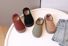 スリッポン キッズ シューズ 子供 男の子 女の子 男児 女児 靴 滑り止め付き 秋 冬 ふかふか 暖かい カーキ 緑 オレンジ 黒 ブラック おしゃれ カジュアル 軽い 紐なし 足元さわやか 柔らかい 軽量 抗菌 消臭 清潔 衝撃吸収 撥水 歩きやすい アウトドア 幼稚園 保育園 園児