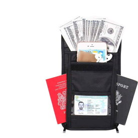 送料無料 パスポートケース スキミング防止 首下げ おしゃれ シンプル 薄型 軽量 スマホ 海外旅行 出張 防犯対策 ネックポーチ セキュリティケース
