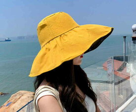 日除け帽子 つば広帽子 レディース UVカット 紫外線カット UPF50+ フェイスカバー付 折りたたみ 収納 日焼け防止 遮光 旅行