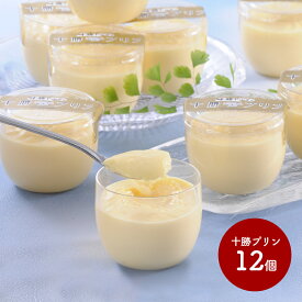 お歳暮 クリスマス 2025 十勝プリン 80ml×12個 SK686 お取り寄せ 手土産 お祝い 詰め合わせ 贈答品 内祝い お礼 ギフト 送料無料 プレゼント スイーツギフト 個包装 冷凍 お菓子 洋菓子 プリン デザート スイーツ セット お供え 香典返し 御歳暮