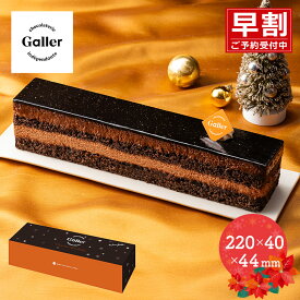 クリスマス 2026 【期間限定2026/12/23〜24お届け】Galler ( ガレー ) ベルギーショコラノワール SK2581 洋菓子 スイーツ ケーキ チョコケーキ チョコレートケーキ クリスマスケーキ ベルギー 冷凍便 高級 冷凍 プレゼント ギフト 送料無料 Xmas 予約