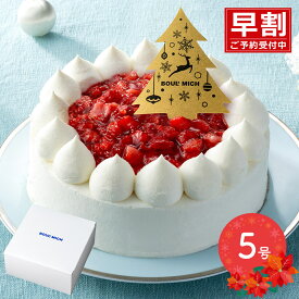 【エントリーP10倍】 クリスマス 2026 【期間限定2026/12/23〜24お届け】 銀座ブールミッシュ 監修 フレーズノエル 5号 専用ピック付 SK2638 BOUL'MICH ケーキ 洋菓子 スイーツ クリスマスケーキ ホールケーキ ショートケーキ フルーツケーキ おしゃれ 送料無料 Xmas 予約