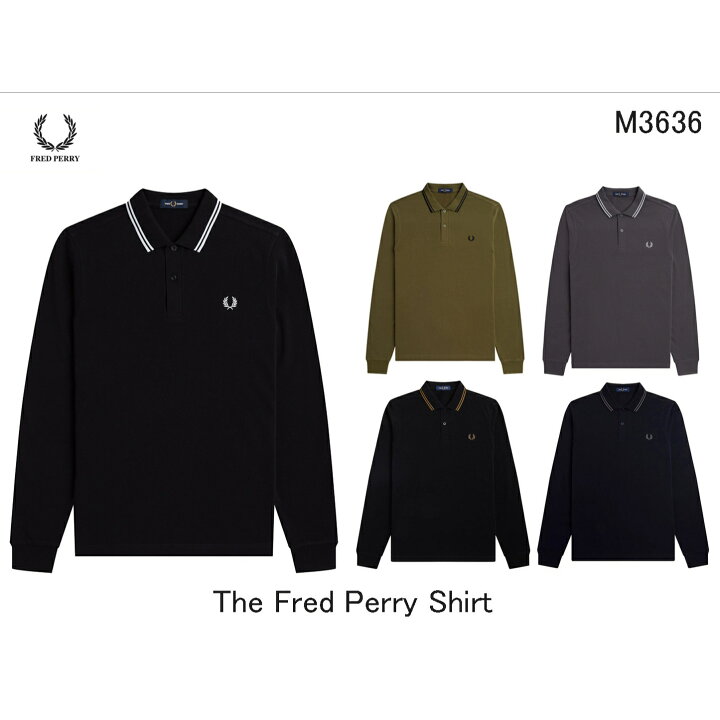 楽天市場】フレッドペリー FRED PERRY ロングスリーブ ポロシャツ The 
