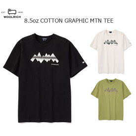 WOOLRICH ウールリッチ 8.5oz COTTON GRAPHIC MTN TEE 8.5オンス コットン グラフィック マウンテン Tシャツ WJTE0063 ￥7,920