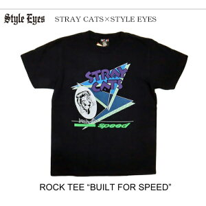mG^[vCY STYLE EYES X^CACY STRAY CATS ROCK T-SHIRT XgCLbc TVc BUILT FOR SPEED SE78300 10,780