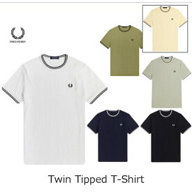 FRED PERRY フレッドペリー Twin Tipped T-SHIRT ティップラインTシャツ M1588 ￥8,800