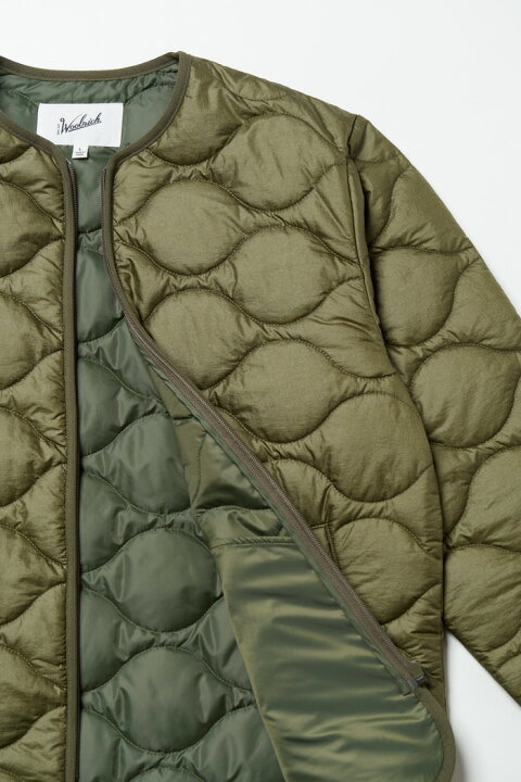 楽天市場】WOOLRICH ウールリッチ PERTEX QUILTED CARDIGAN パー 