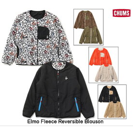 CHUMS チャムス women's ウィメンズ Elmo Fleece Reversible Blouson エルモフリース リバーシブルブルゾン CH14-1381 ￥17,380