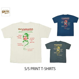 SUN SURF サンサーフ PRINT T-SHIRT "YAMATO" 半袖 プリントTシャツ ”大和” SS79381 ￥11,880