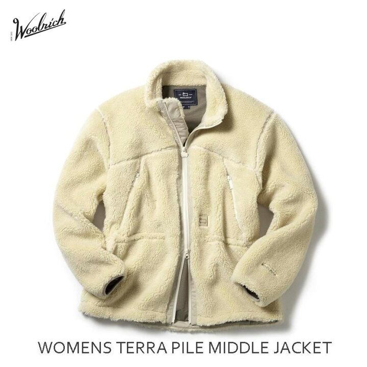 楽天市場】WOOLRICH ウールリッチ WOMENS TERRA PILE MIDDLE JACKET  