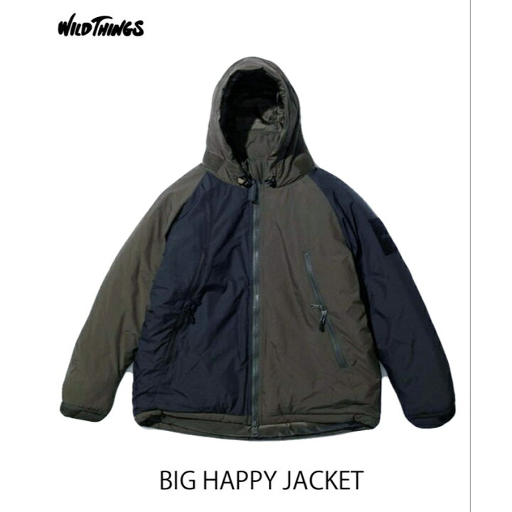 楽天市場】WILD THINGS ワイルドシングス BIG HAPPY JACKET ビッグ  