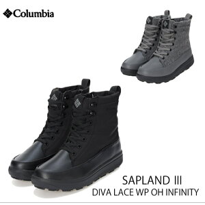 Columbia コロンビア WOMEN SAPLAND III DIVA LACE WP OH INFINITY サップランドIII レース ウォータープルーフ オムニヒート ブーツ YL9101 ¥22,000