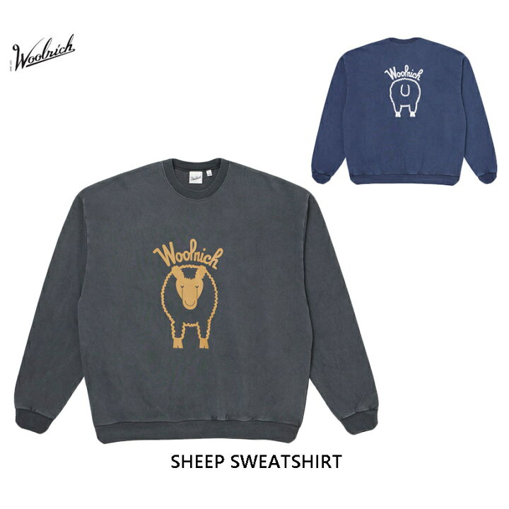 楽天市場】WOOLRICH ウールリッチ SHEEP SWEATSHIRT シープ スウェット 