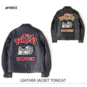 AVIREX ABbNX LEATHER JACKET TOMCAT U[ WPbg gLbg 7834250005 118,800