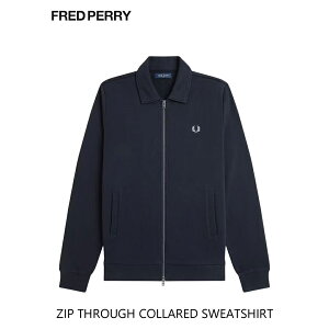 FRED PERRY �t���b�h�y���[ Zip Through Collared Sweatshirt �W�b�v�X���[ �J���[�h�X�E�F�b�g�V���c J1328 ��25,300