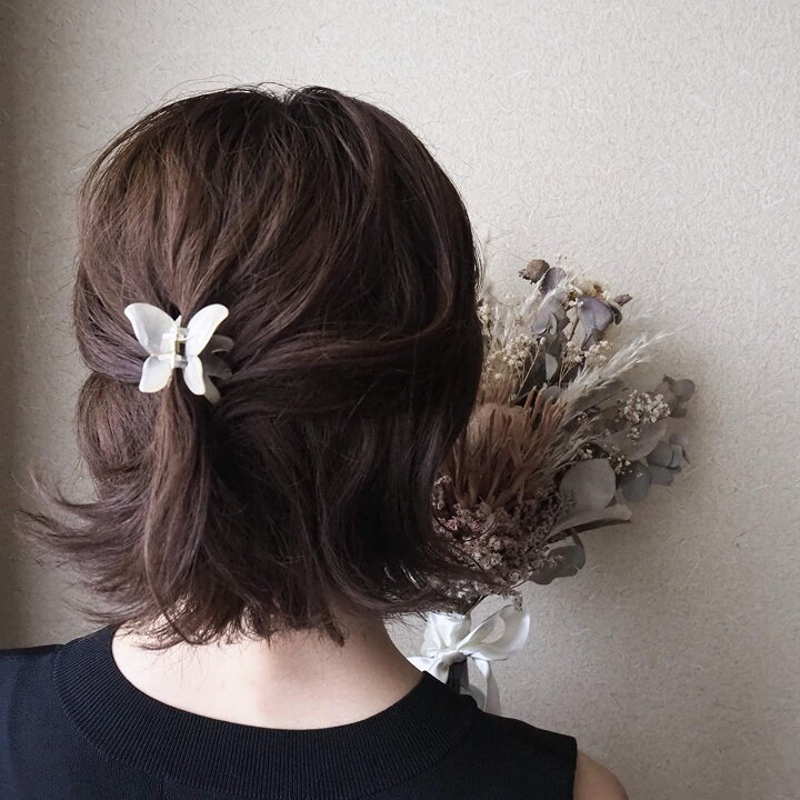 楽天市場】クリップ 蝶 蝶々 バタフライクリップ 髪飾り ヘアクリップ 
