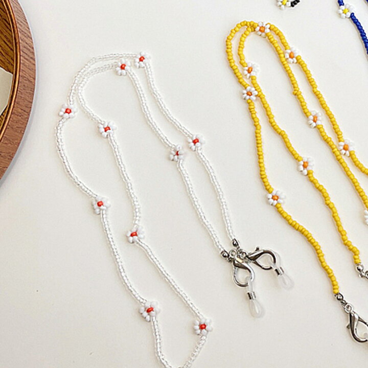 楽天市場 マスクチェーン ビーズ 花 韓国 かわいい レディース 可愛い 韓国 ネックレス シンプル 華やか 置き場所に困らない マスクチャーム 紛失防止 首に掛ける 飾り アクセサリー マスクストラップ Natty Company おしゃれ雑貨 花瓶