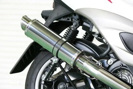 【国内メーカー HMS 製】 ヤマハ シグナスX125 (BC-SE12J/EBJ-SE44J) 2003年～2014年モデル対応 1型～3型 (国内モデル) M-DX ステンレス マフラー シルバー　バイク カスタム パーツ CYGNUS-X SE12J SE44J シグナスX シグナス