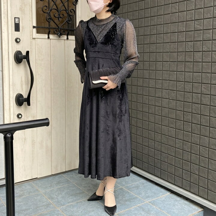 楽天市場】【最短翌日お届け】 パーティードレス 結婚式 セットアップ  