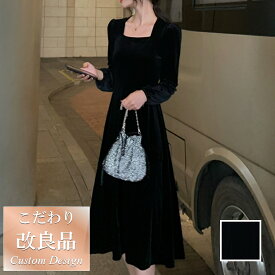 楽天市場 ベルベット ワンピース レディースファッション の通販