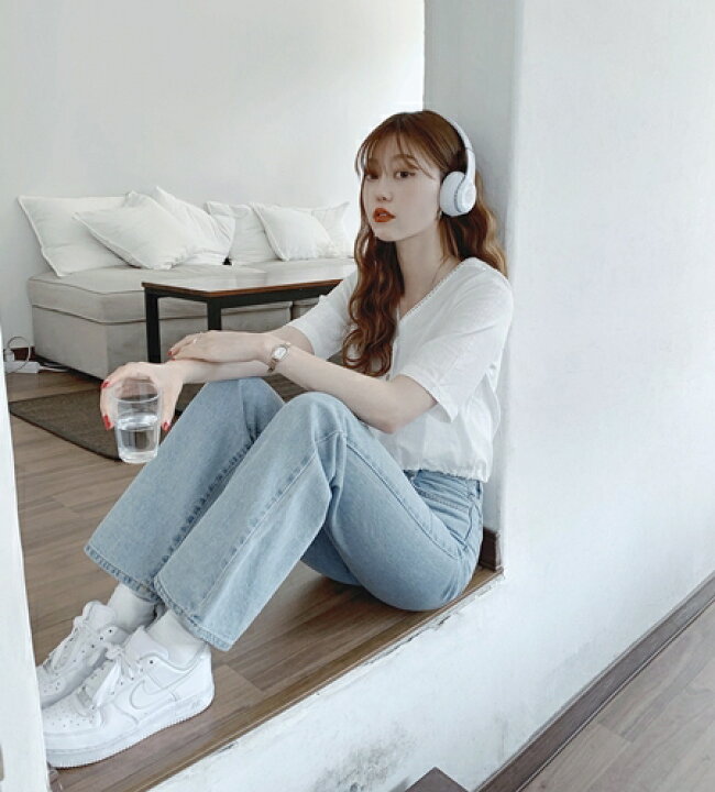 楽天市場 レビューでプレゼント 韓国 ファッション レディース トップス ブラウス シャツ 韓国 春 夏 カジュアル お取り寄せ Ptxi487 オルチャン ファッション コーデ シンプル 定番 セレカジ 代 30代 40代 22 ナチュラルテイスト プレーン ノーカラー 韓国