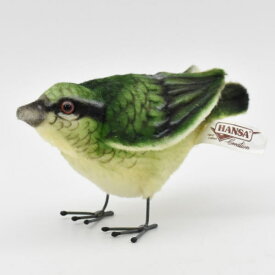ハンサ【HANSA】リアルアニマル ぬいぐるみ ウグイス7 小鳥 ことり