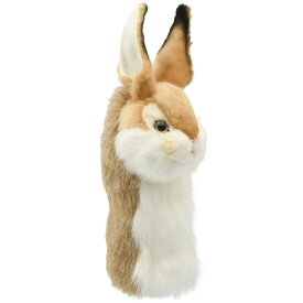 ハンサ【HANSA】リアルアニマル ぬいぐるみ ゴルフ ユーティリティ用ヘッドカバー ウサギ RABBIT 兎