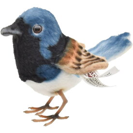 ハンサ【HANSA】リアルアニマル ぬいぐるみ ムナグロオーストラリアムシクイ 12 VARIEGATED FAIRYWREN オーストラリア ブランド hansa かわいい 映える 開店祝い 内祝い 誕生日祝い