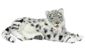 ハンサ【HANSA】hansa リアルぬいぐるみジャガード織り生地使用 雪ヒョウ70cm ユキヒョウ
