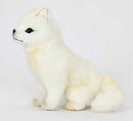 ハンサ【HANSA】リアルぬいぐるみ仔北極ぎつね 17cm ホッキョクギツネ 狐
